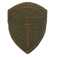 Шеврон воинские части по охране ВГО и СГ Северо-Западного Ордена Красной Звезды округа войск Национальной гвардии, Росгвардии РФ, 7,5х10 см