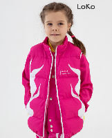 Жилет Морган Лайт с подкладом из лебяжьего пуха детский, с полной запечаткой