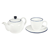 Набор SEAWAVE: чайная пара и чайник в подарочной упаковке