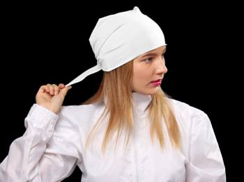 Бандана трикотажная взрослая 60х60х90 см, однотонная Бандана трикотажная взрослая 60х60х90 см, однотонная