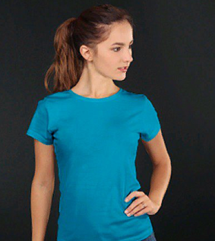 Футболка Степ женская однотонная Футболка Степ женская однотонная