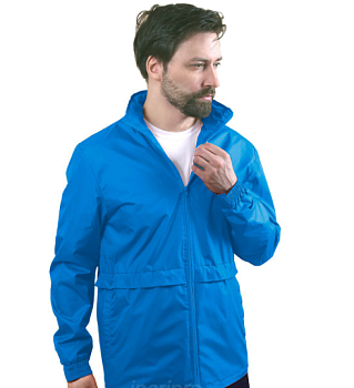 Ветровка Коди с капюшоном унисекс, однотонная Ветровка Коди с капюшоном унисекс, однотонная